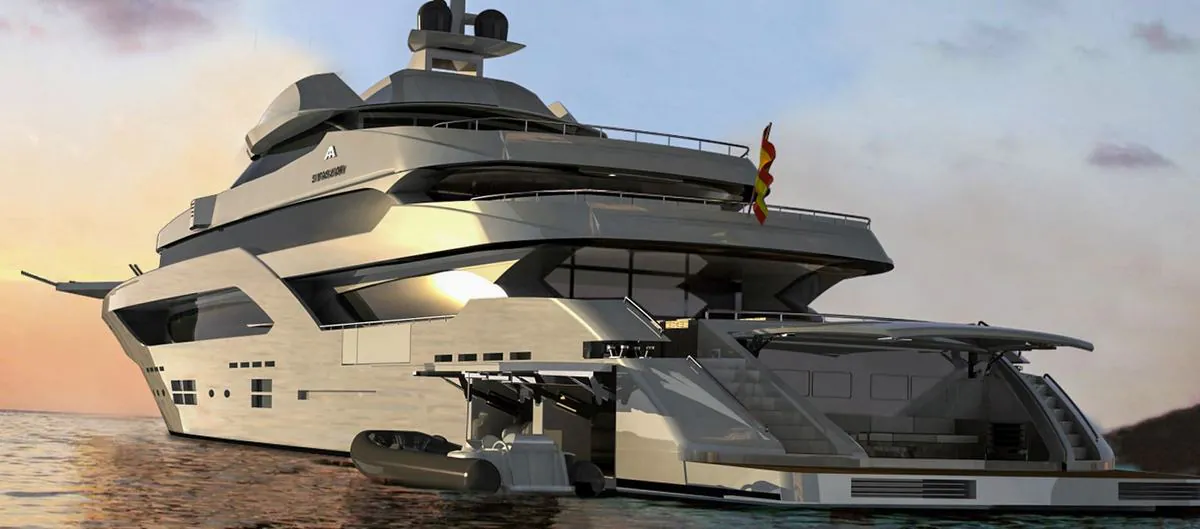 Astondoa 197 Steel — motorna jahta 60,05 m, fotografija 2 od 4