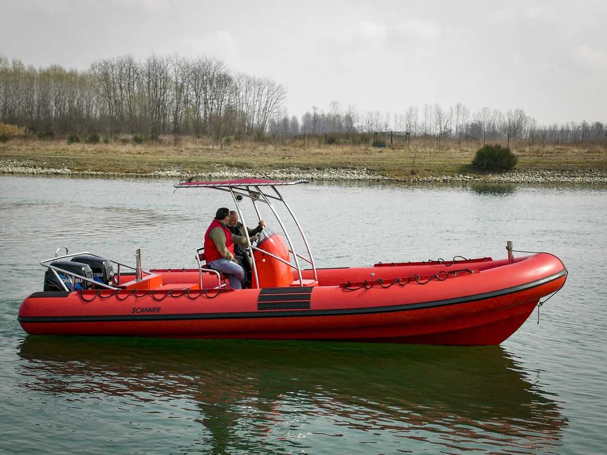 Scanner Marine Pro Line 800 D — gumenjak 8 m, fotografija 3 od 4